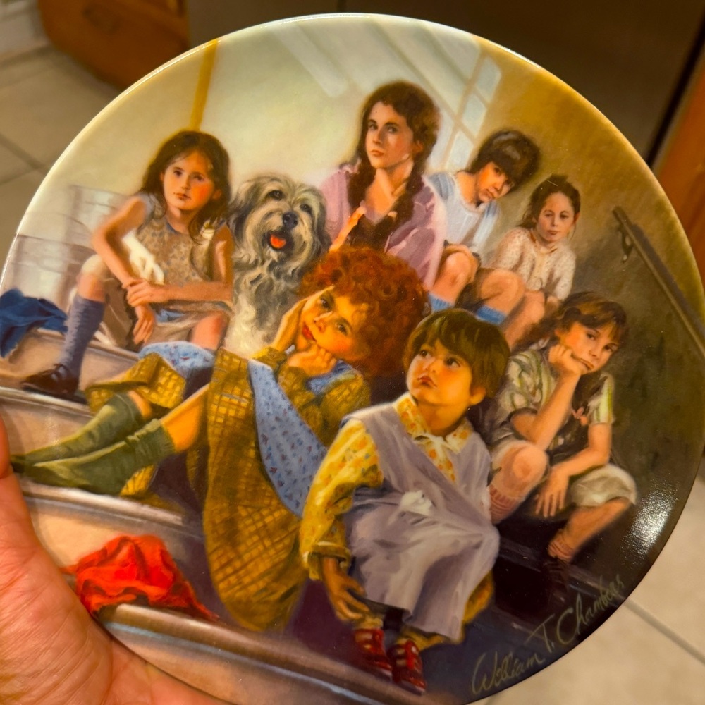 Little Orphan Annie Collectors Plates